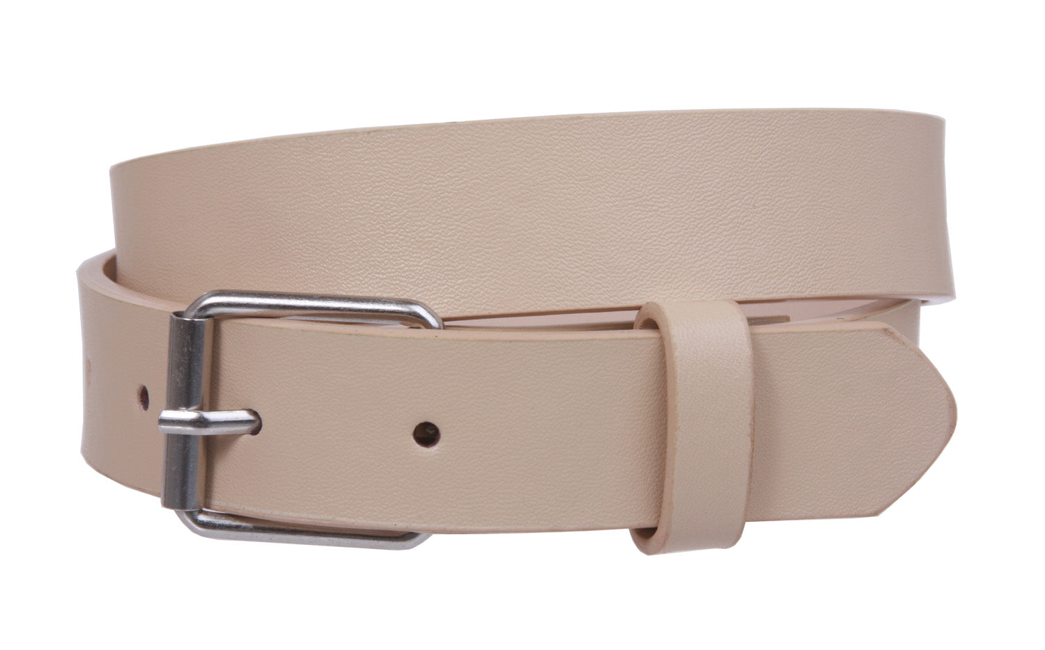 Kids 1" Snap On Plain Leather Belt