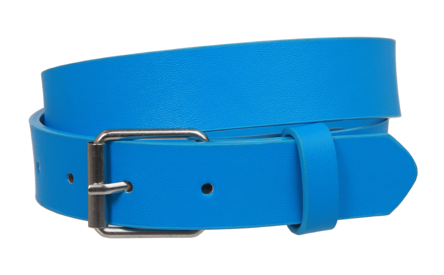 Kids 1" Snap On Plain Leather Belt