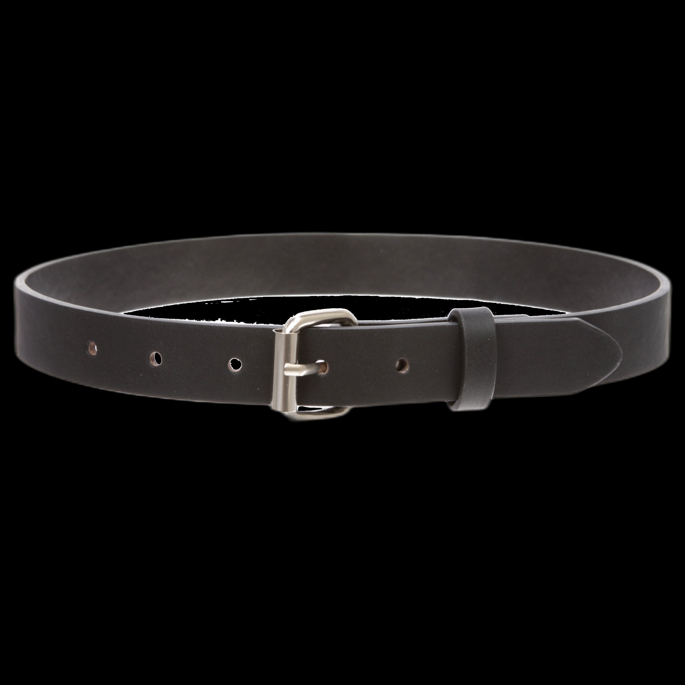 Kids 1" Snap On Plain Leather Belt