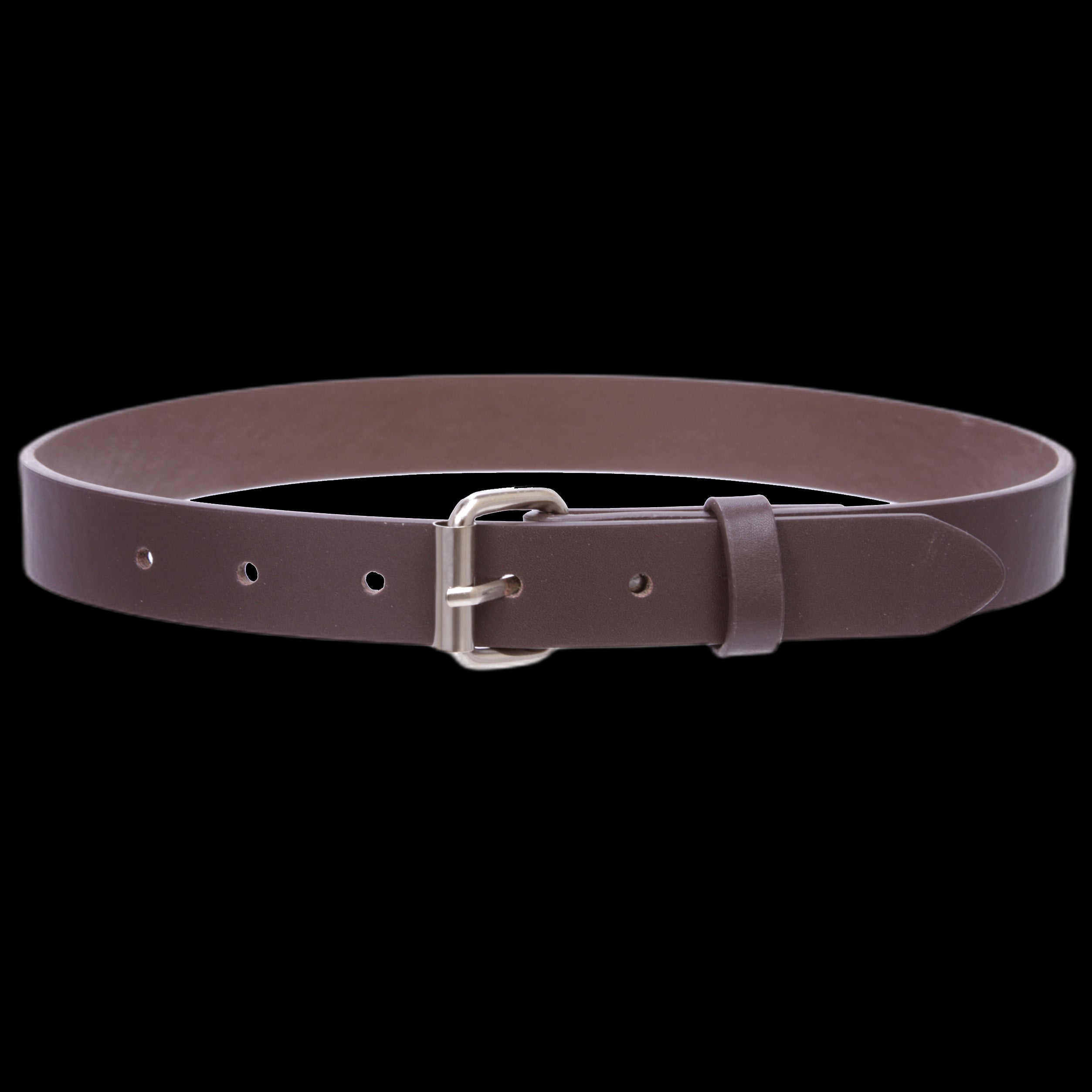 Kids 1" Snap On Plain Leather Belt