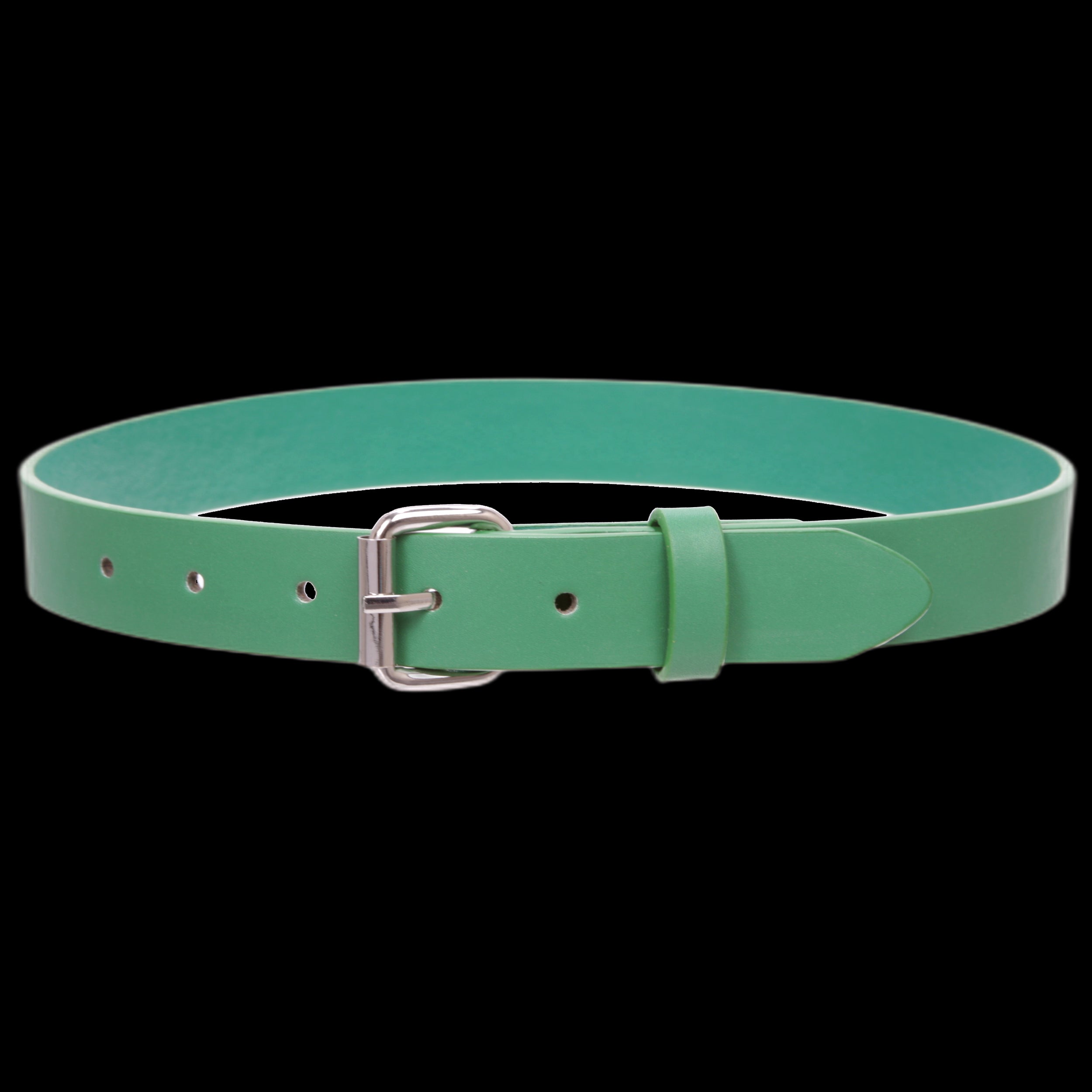 Kids 1" Snap On Plain Leather Belt