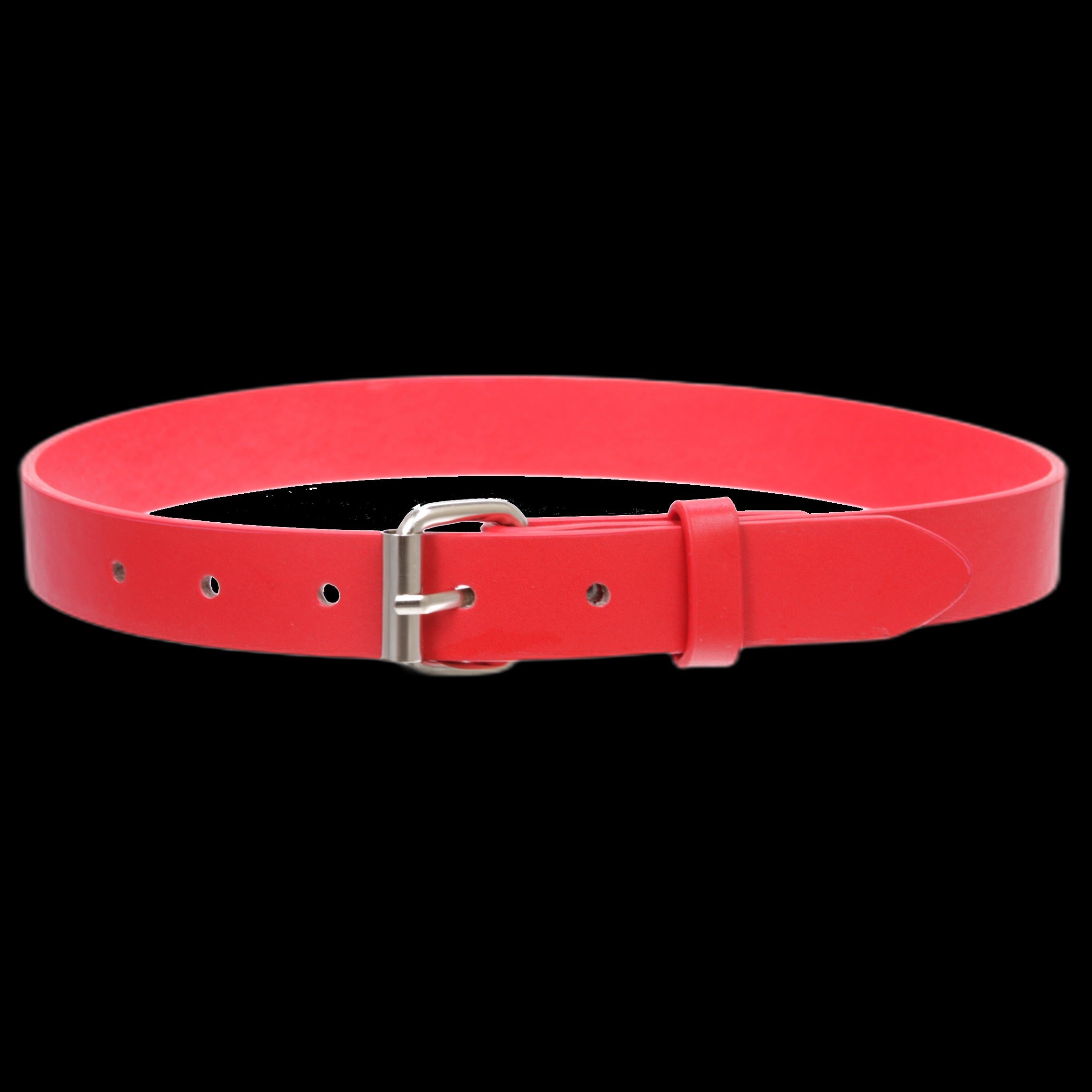 Kids 1" Snap On Plain Leather Belt