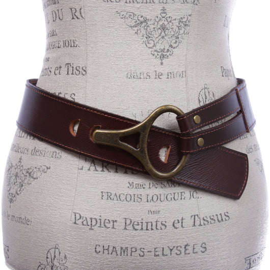Oversized Hook 80mm Belt Other Leathers - Women - Accessories