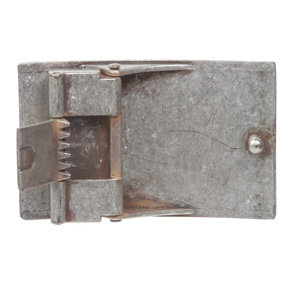 1 1/2" Clamp On Rectangular Buckle with Free Belt Strap