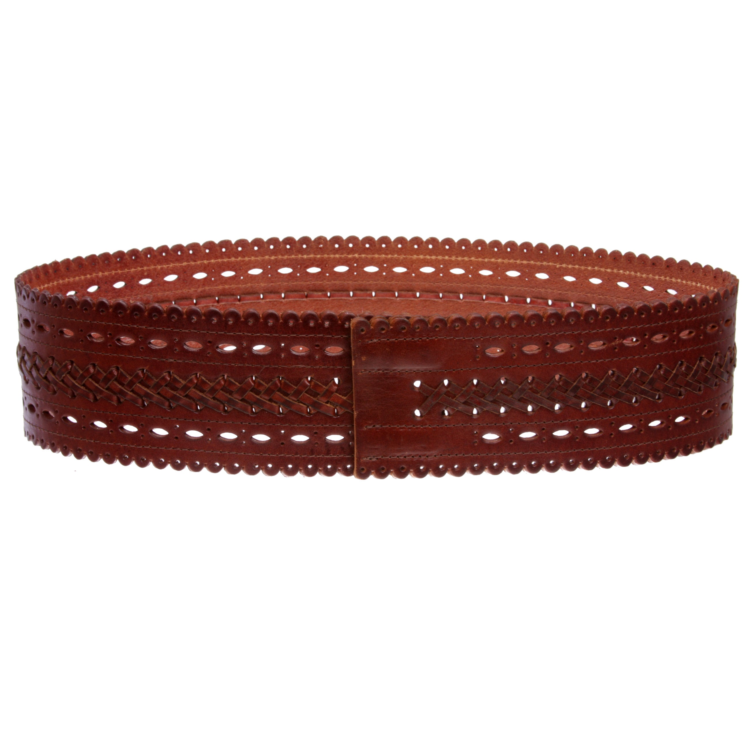 70mm Leather Waist Belt