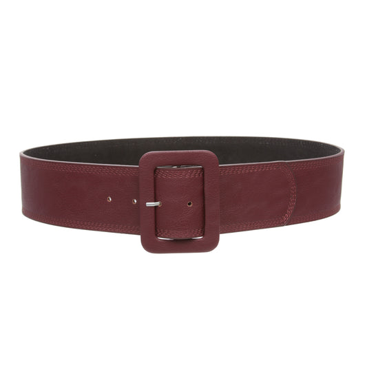 Top Quality Leather Waist Belt (Round Buckle)in XL Sizes - John